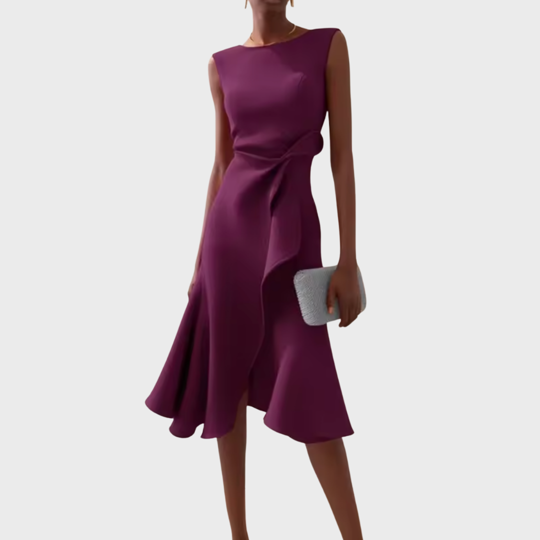 Sofia | Elegant Asymmetrical Cocktail Dress