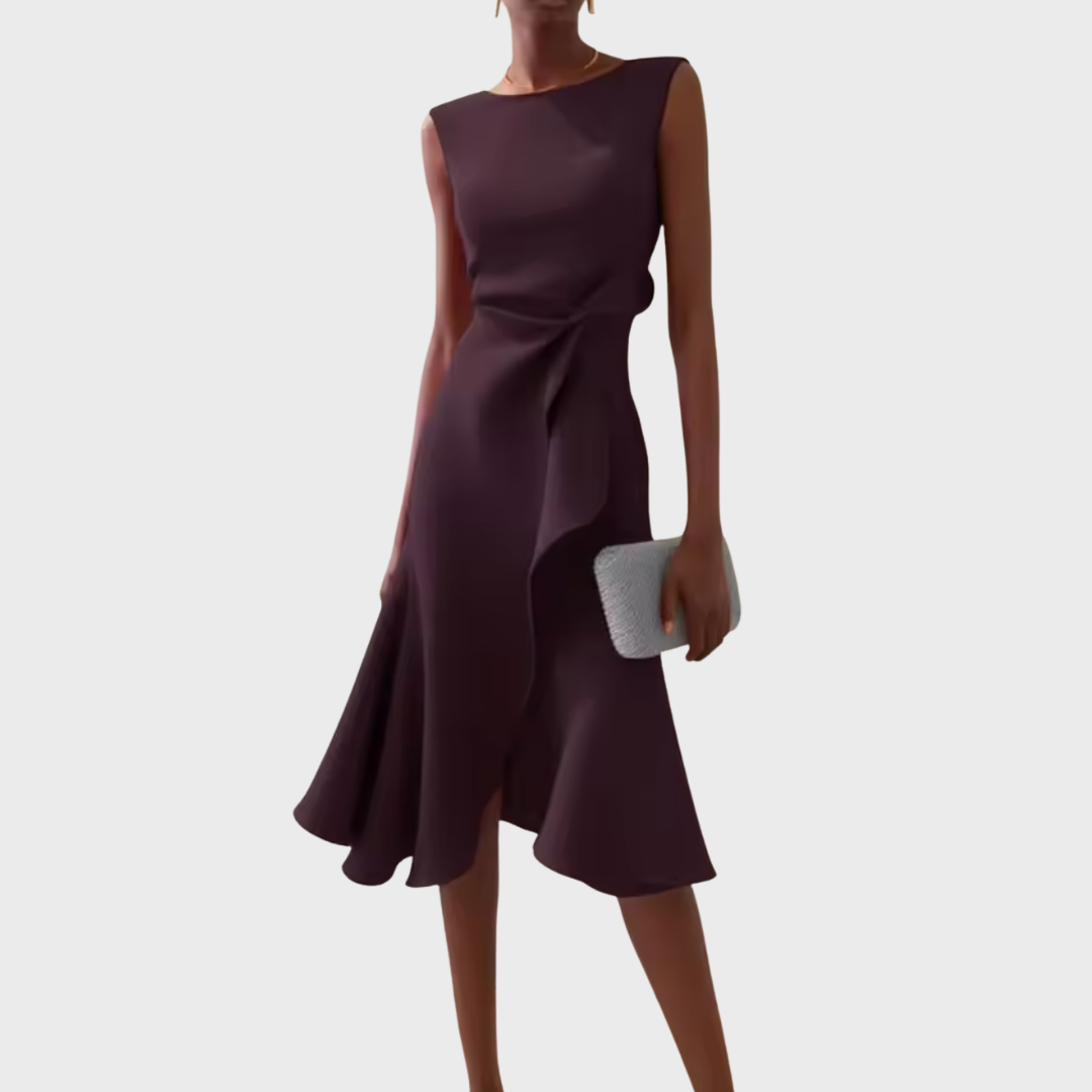 Sofia | Elegant Asymmetrical Cocktail Dress