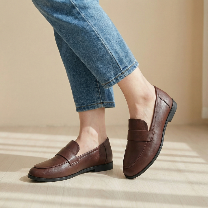 Sloane | Classic Penny Loafer Orthopedic Flats for Women