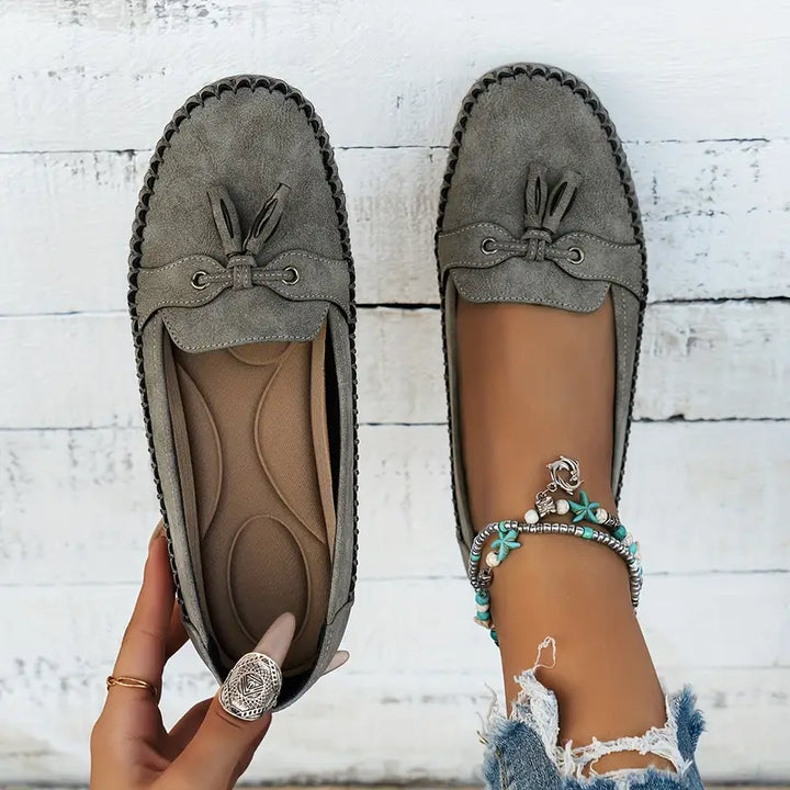 Maya | Comfortable Slip-On Tassel Loafers