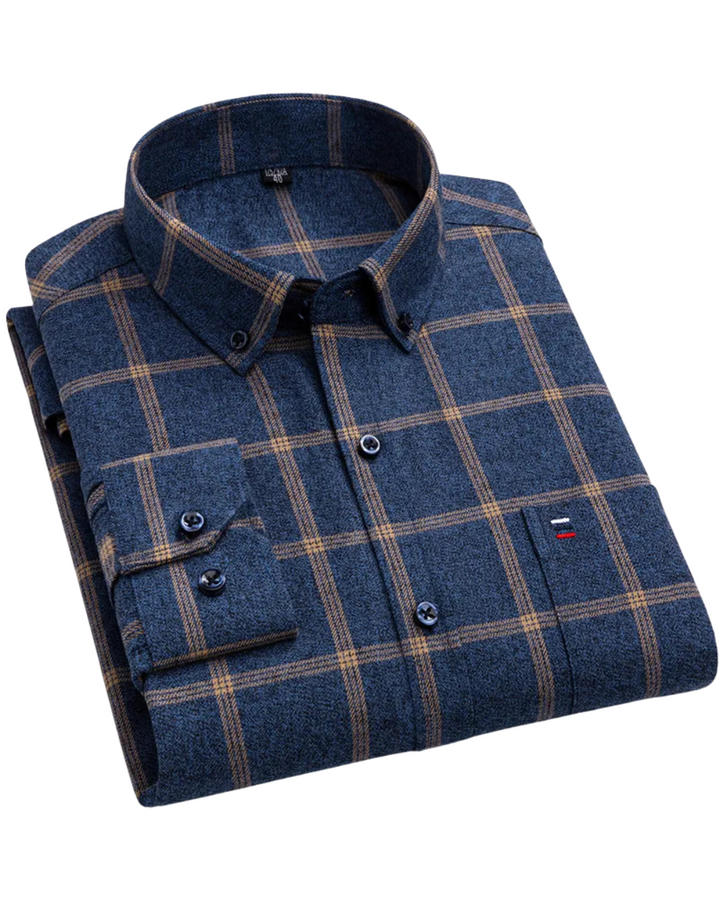 Noah | Plaid Oxford Button-Down Shirt