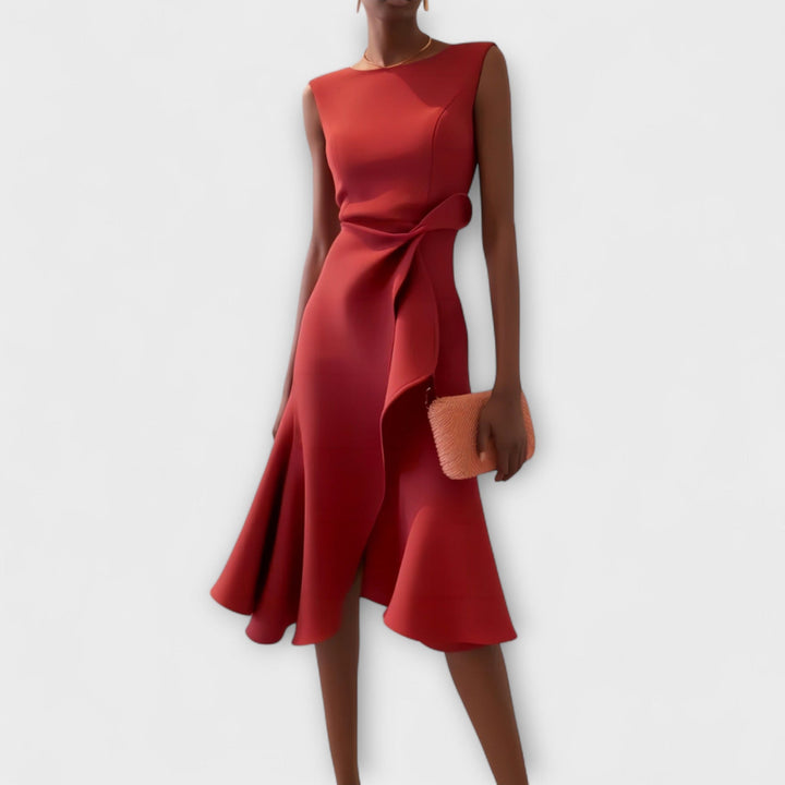 Sofia | Elegant Asymmetrical Cocktail Dress