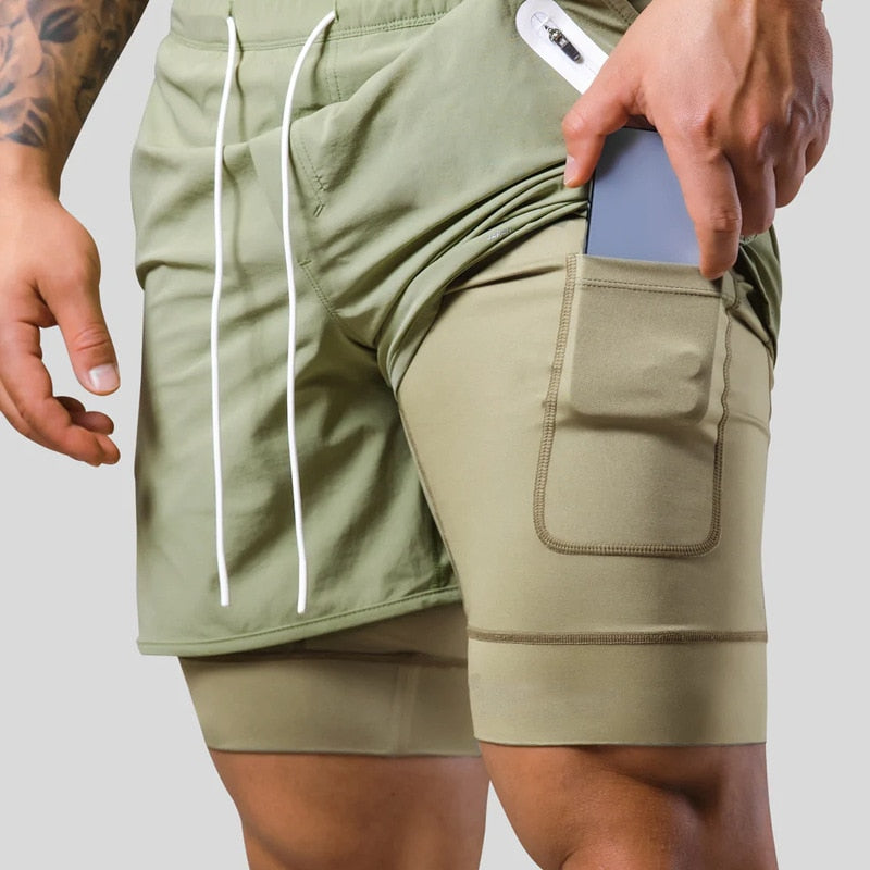 Stride | 2-in-1 Training Liner Mens Shorts