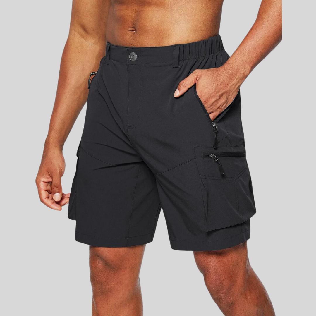 Hendrix | Men's Tactical Cargo Shorts with Zip Pockets
