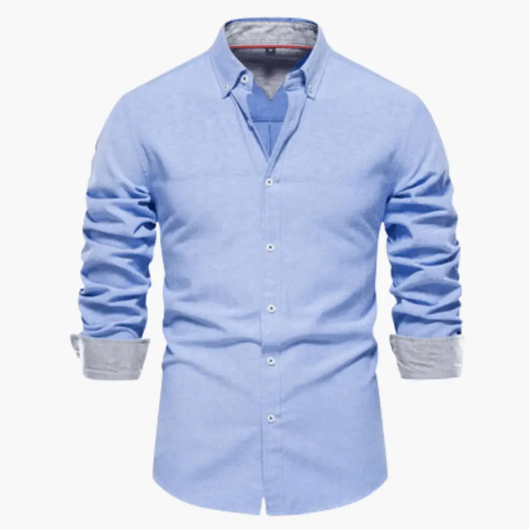 Beckett | Oxford Button-Down Men's Smart-Casual Shirt with Contrast Cuffs