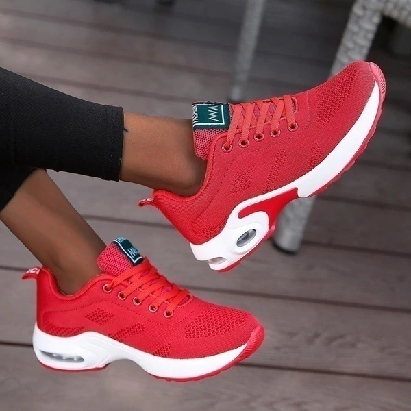 Aveline | Women Air Cushion Knit Sneakers