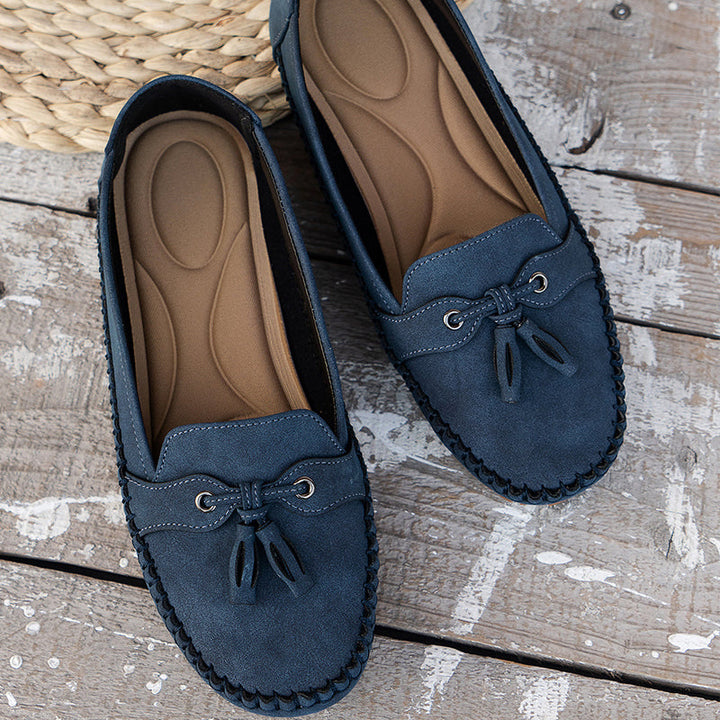 Maya | Comfortable Slip-On Tassel Loafers