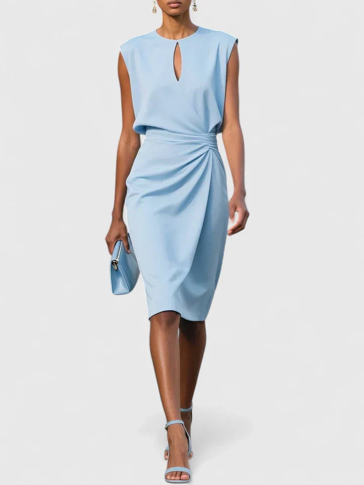 Sienna | Elegant Draped Wedding Guest Dress