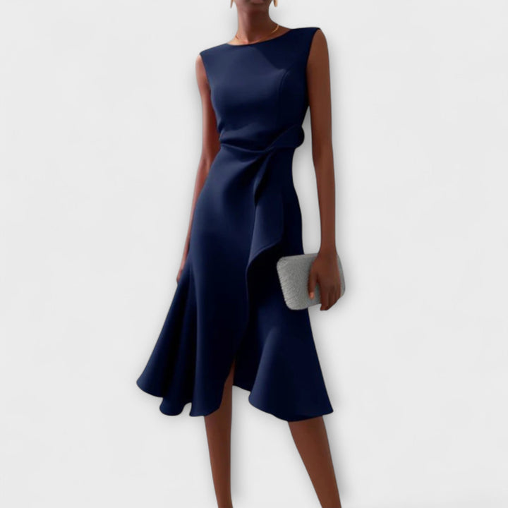 Sofia | Elegant Asymmetrical Cocktail Dress