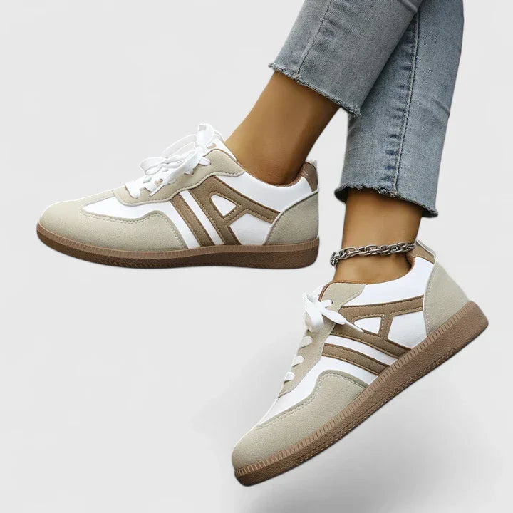Liora | Women Orthopedic Retro Court Sneakers