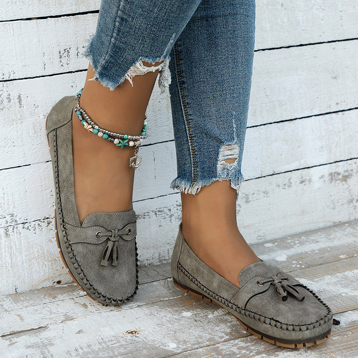 Maya | Comfortable Slip-On Tassel Loafers