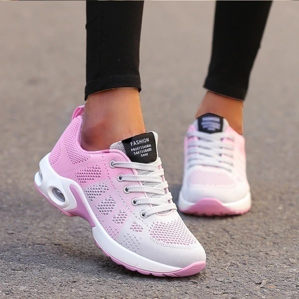 Aveline | Women Air Cushion Knit Sneakers