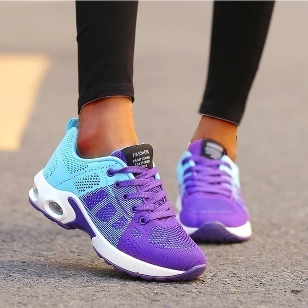 Aveline | Women Air Cushion Knit Sneakers