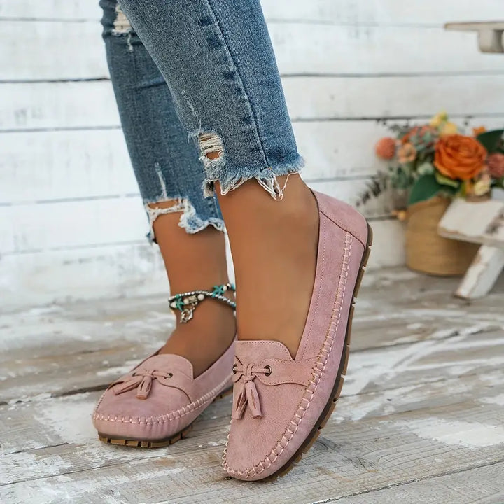 Maya | Comfortable Slip-On Tassel Loafers