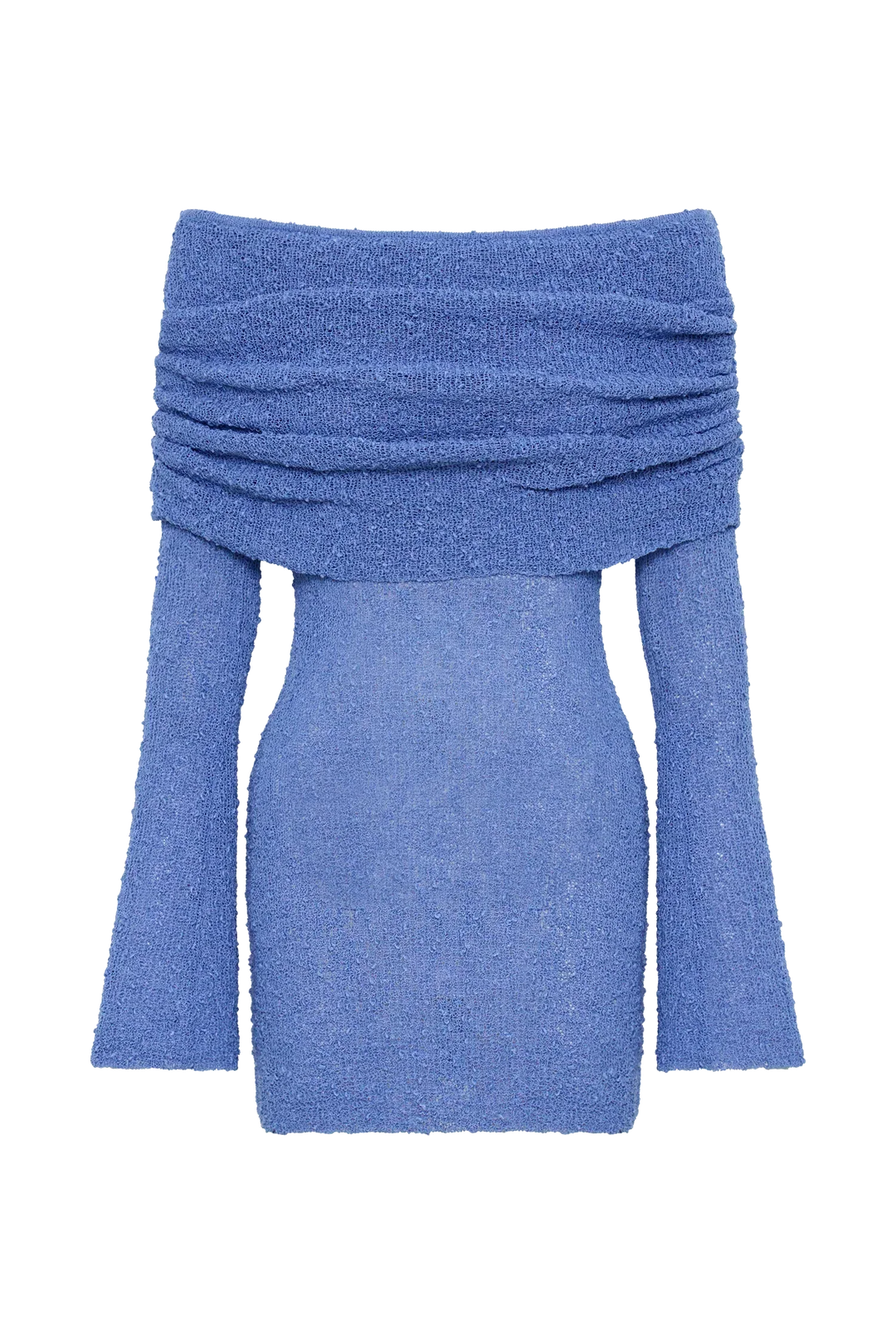Dolce | Off Shoulder Long Sleeve Sequin Knit Homecoming Mini Dress