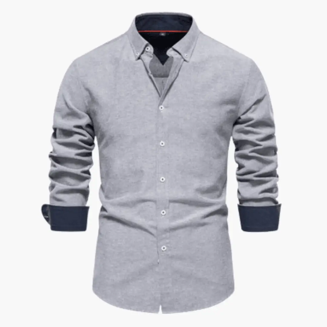 Beckett | Oxford Button-Down Men's Smart-Casual Shirt with Contrast Cuffs