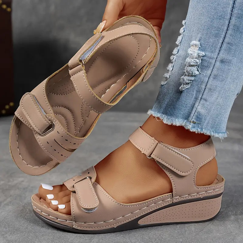 Elora | Women’s Comfort Wedge Sandals