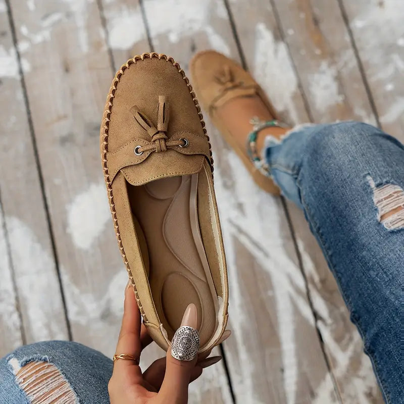 Maya | Comfortable Slip-On Tassel Loafers