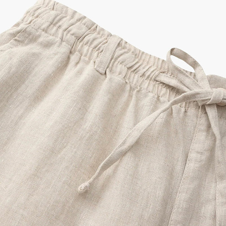 Finley | Men's Classic Elasticated Linen Shorts