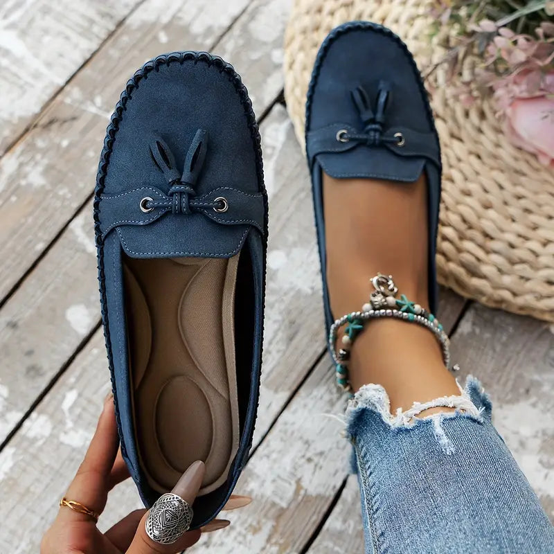 Maya | Comfortable Slip-On Tassel Loafers
