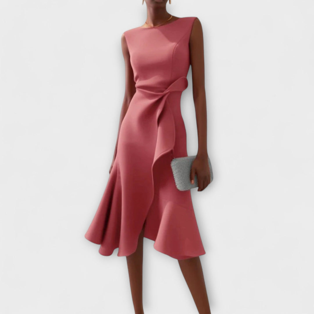 Sofia | Elegant Asymmetrical Cocktail Dress