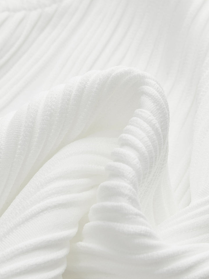 Noelle | Sculpted Ribbed Sleeveless Tank Top