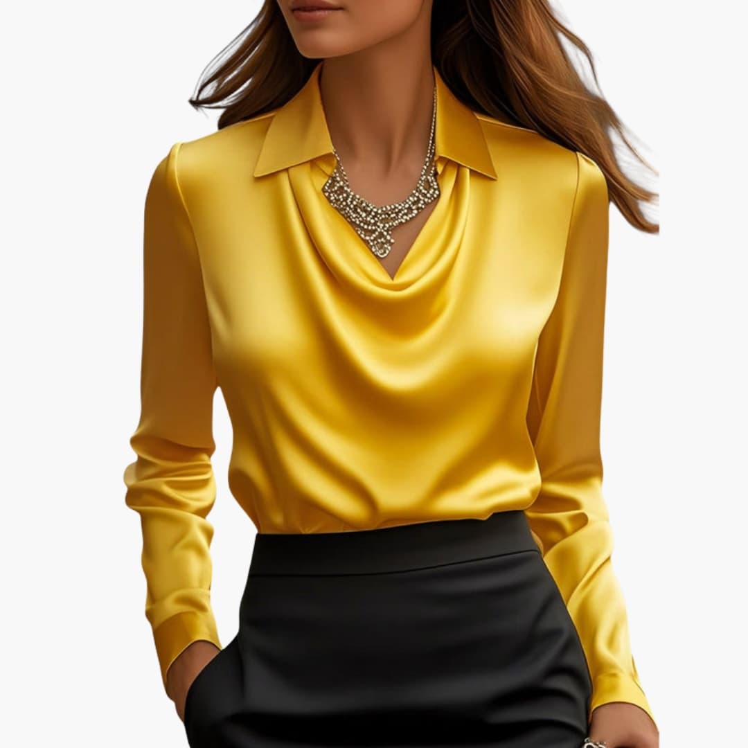 Elise | Elegant Silk Blouse