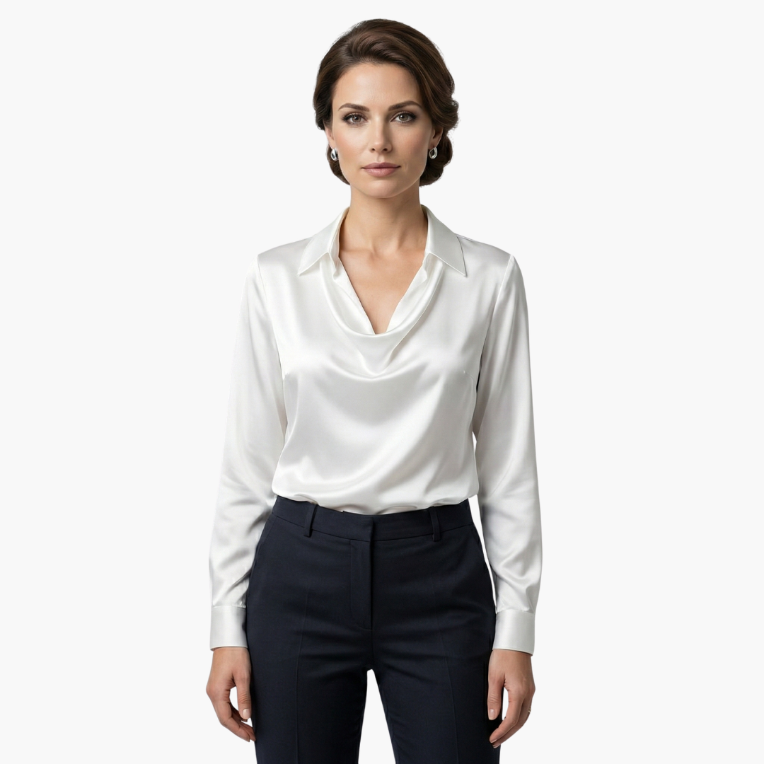 Elise | Elegant Silk Blouse
