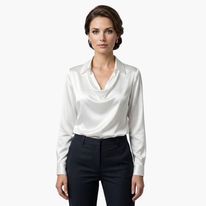 Elise | Elegant Silk Blouse