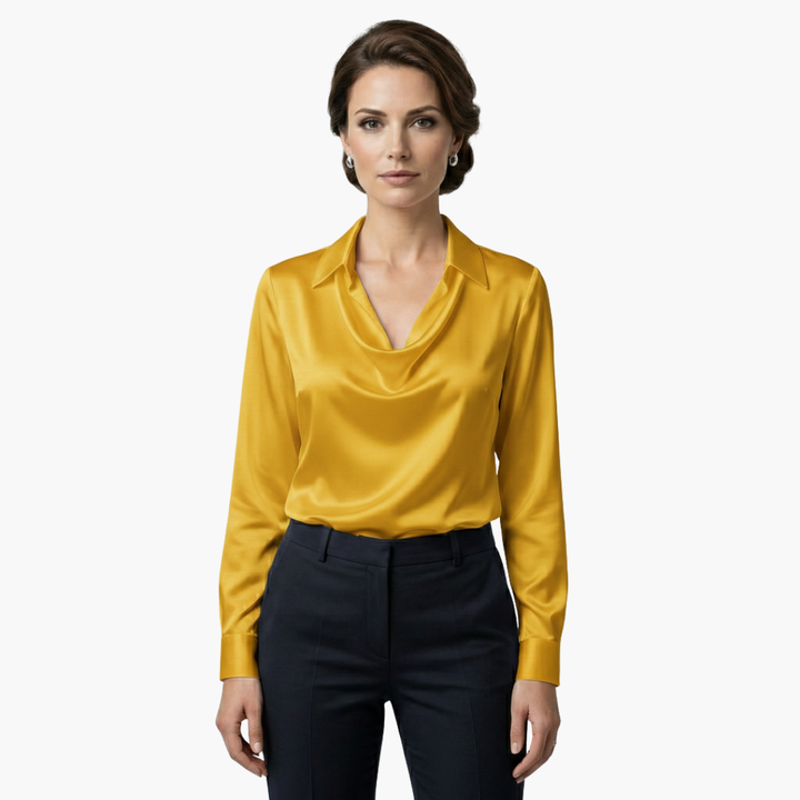 Elise | Elegant Silk Blouse