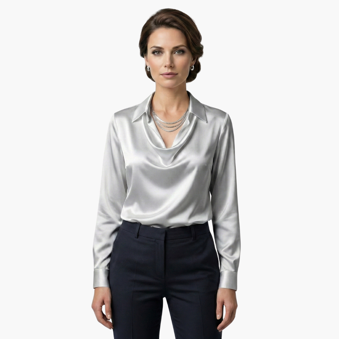 Elise | Elegant Silk Blouse