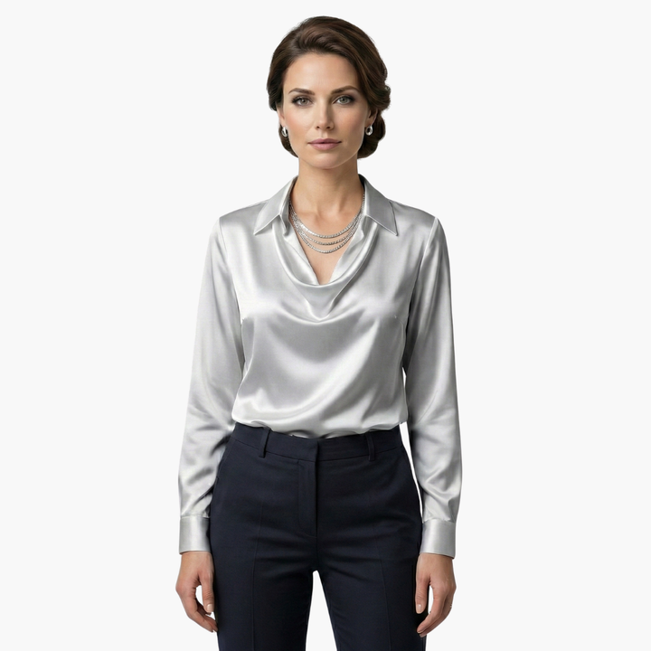 Elise | Elegant Silk Blouse