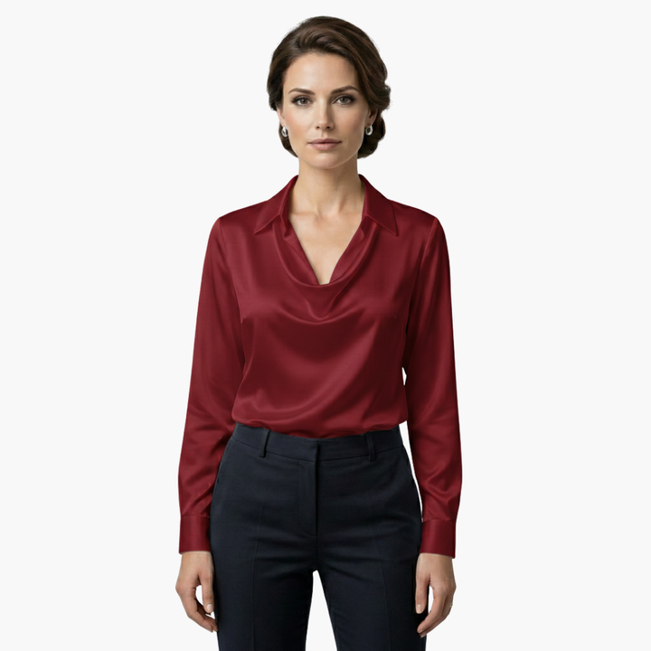 Elise | Elegant Silk Blouse
