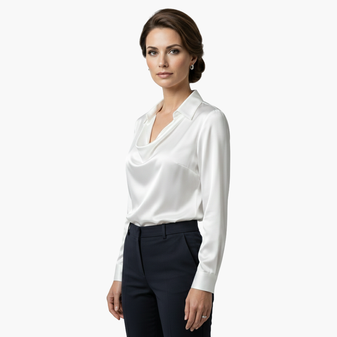 Elise | Elegant Silk Blouse