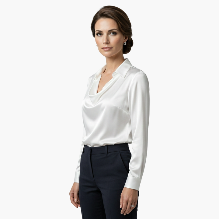 Elise | Elegant Silk Blouse