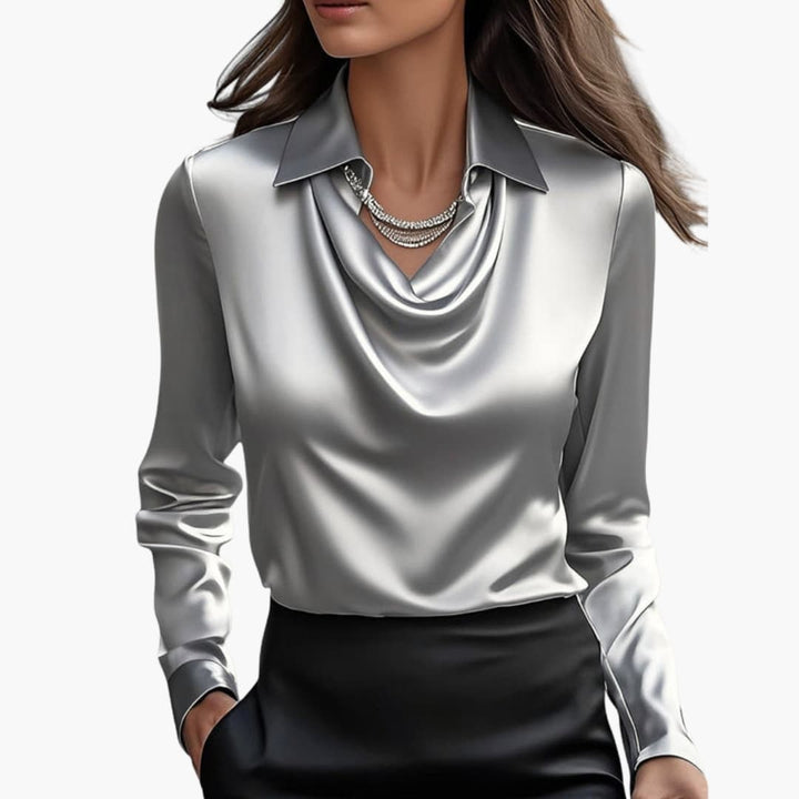 Elise | Elegant Silk Blouse