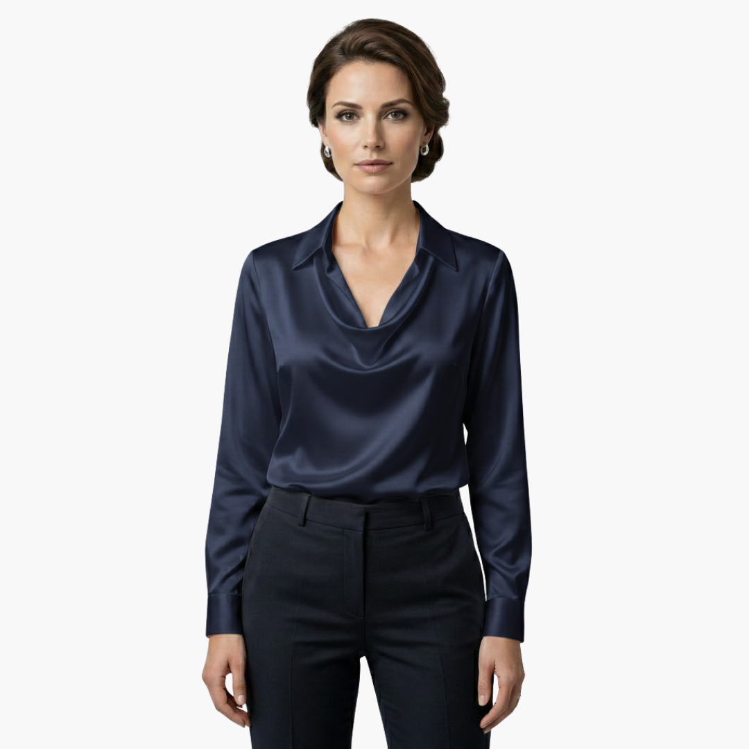 Elise | Elegant Silk Blouse