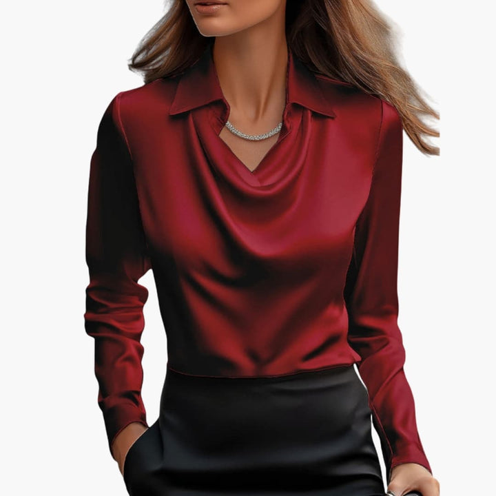 Elise | Elegant Silk Blouse