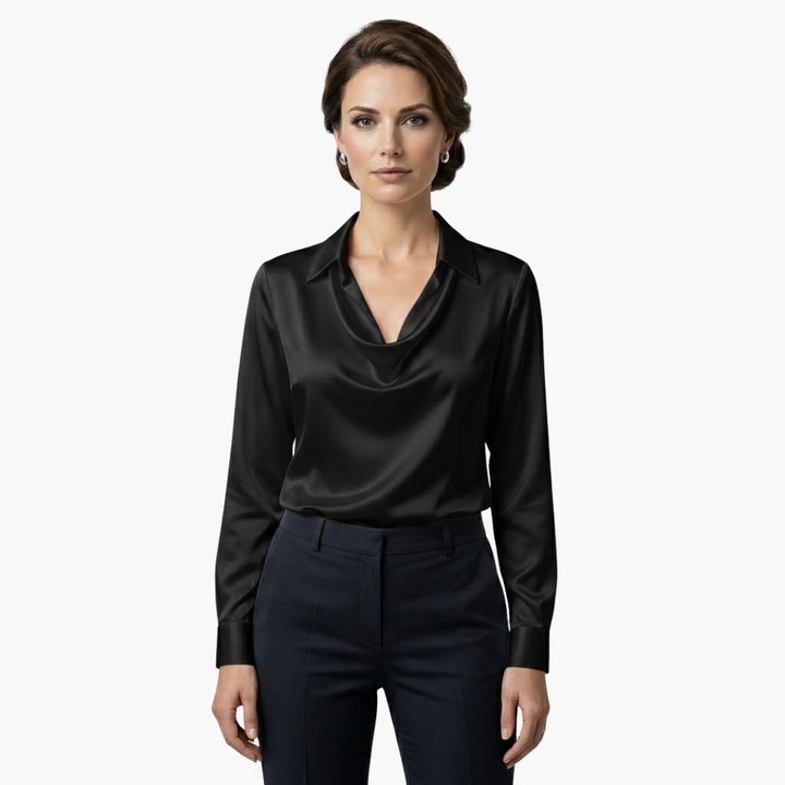 Elise | Elegant Silk Blouse