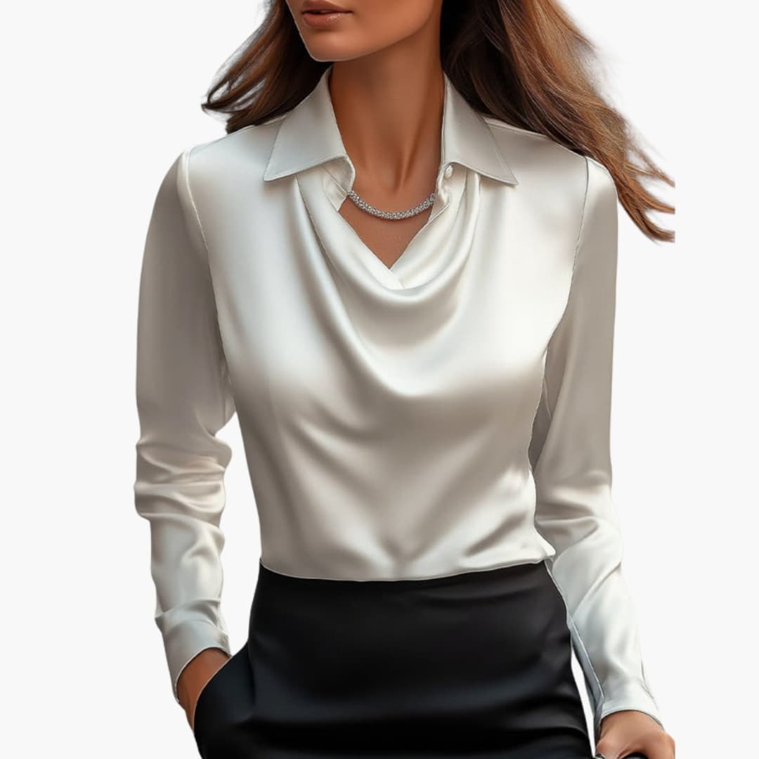 Elise | Elegant Silk Blouse