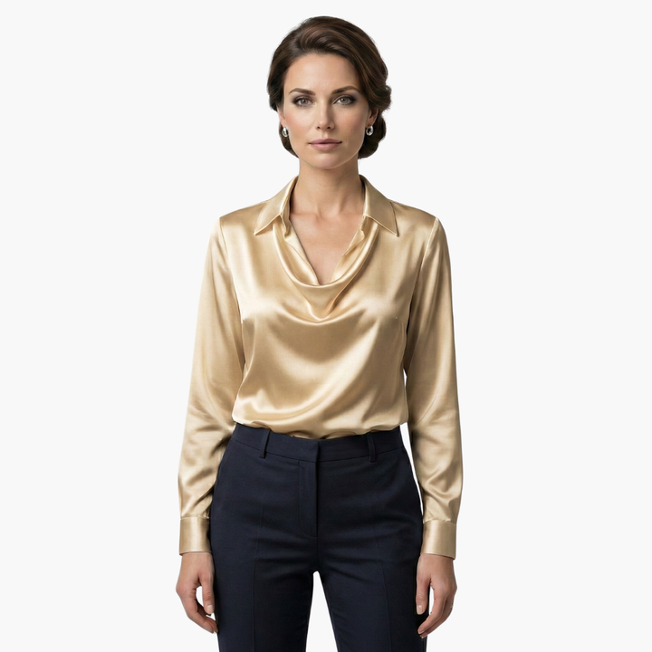 Elise | Elegant Silk Blouse