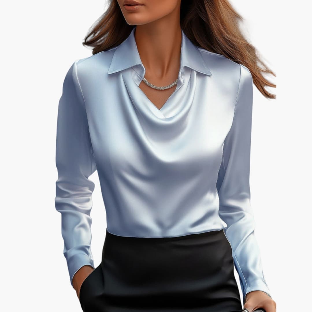 Elise | Elegant Silk Blouse