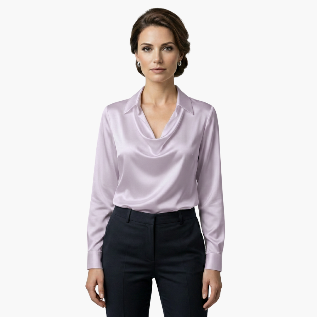 Elise | Elegant Silk Blouse