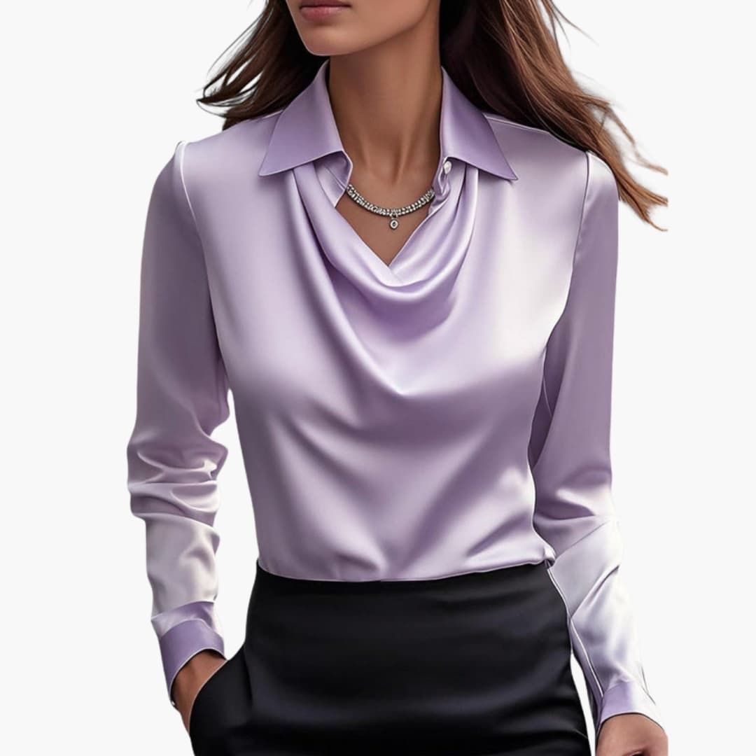 Elise | Elegant Silk Blouse