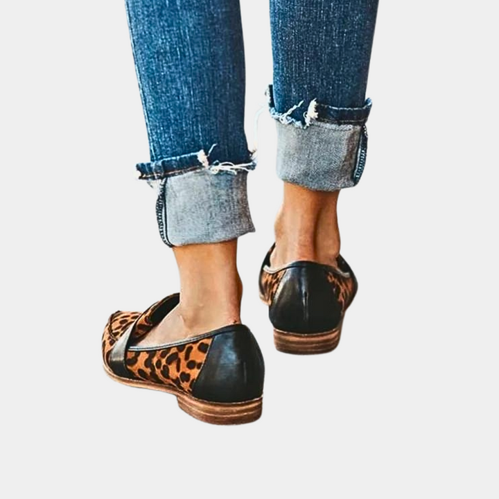 Malina | Pointed-Toe Suede Slip-On Orthopedic Flats for Women