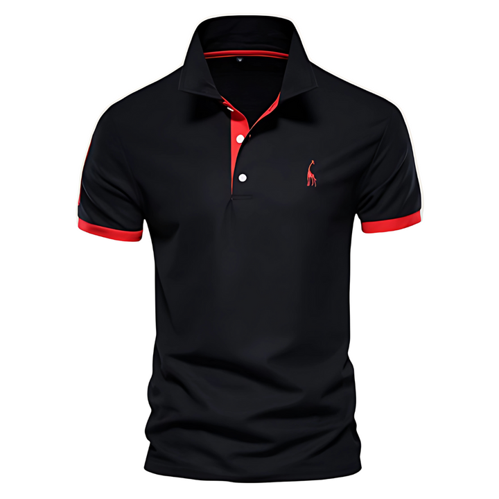 Hudson | Men's Contrast Trim Pique Polo