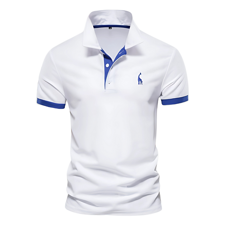 Hudson | Men's Contrast Trim Pique Polo