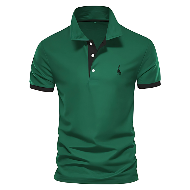 Hudson | Men's Contrast Trim Pique Polo