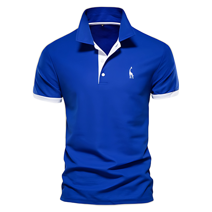 Hudson | Men's Contrast Trim Pique Polo