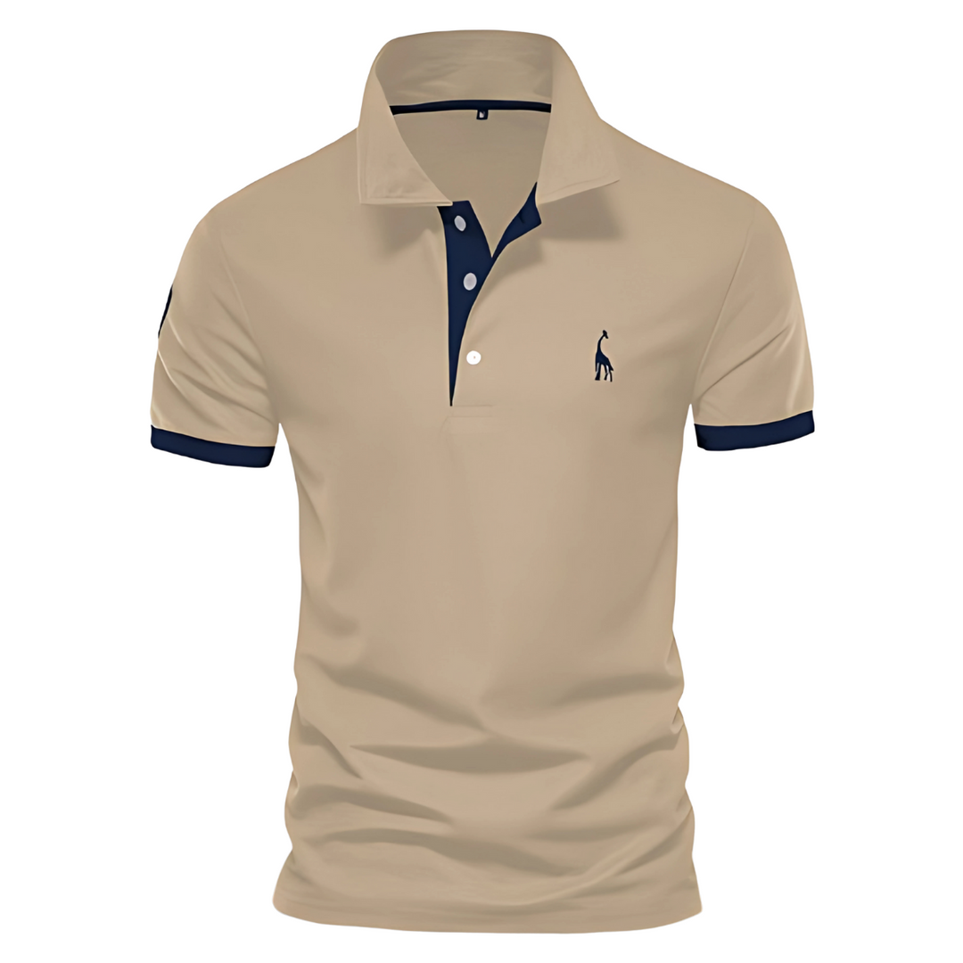 Hudson | Men's Contrast Trim Pique Polo